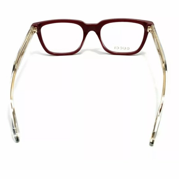 Gucci Men's Burgundy Eyeglasses - Picture 4 of 4
